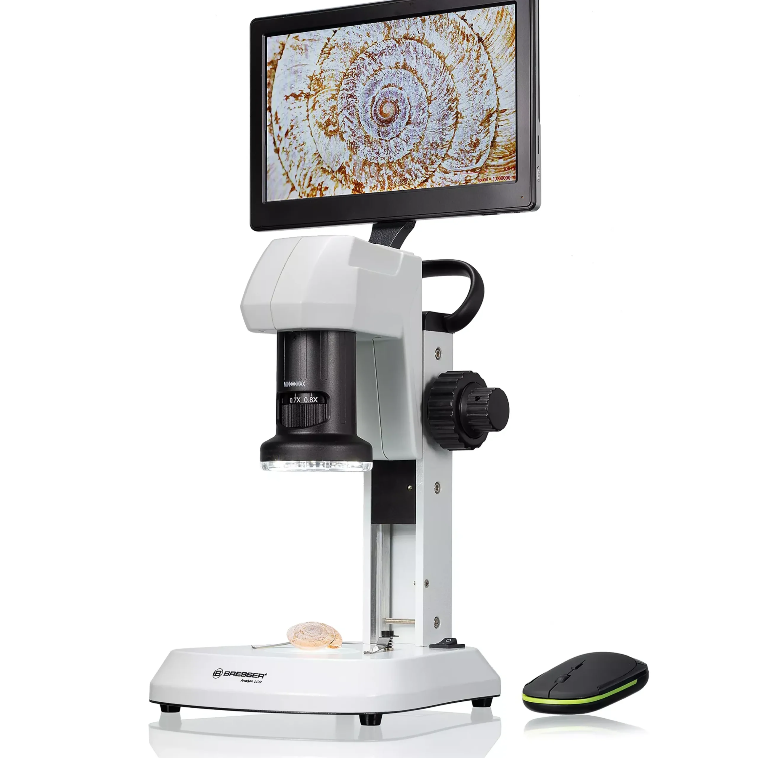 Bresser Durchlichtmikroskope|Auflichtmikroskope>Analyth LCD-Mikroskop