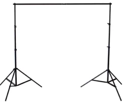Bresser Hintergrundsets|Hintergrundsysteme>BR-BGS2 Set21 - Hintergrundsystem inklusive Fotohintergründe Greenscreen/ Schwarz/ Weiß