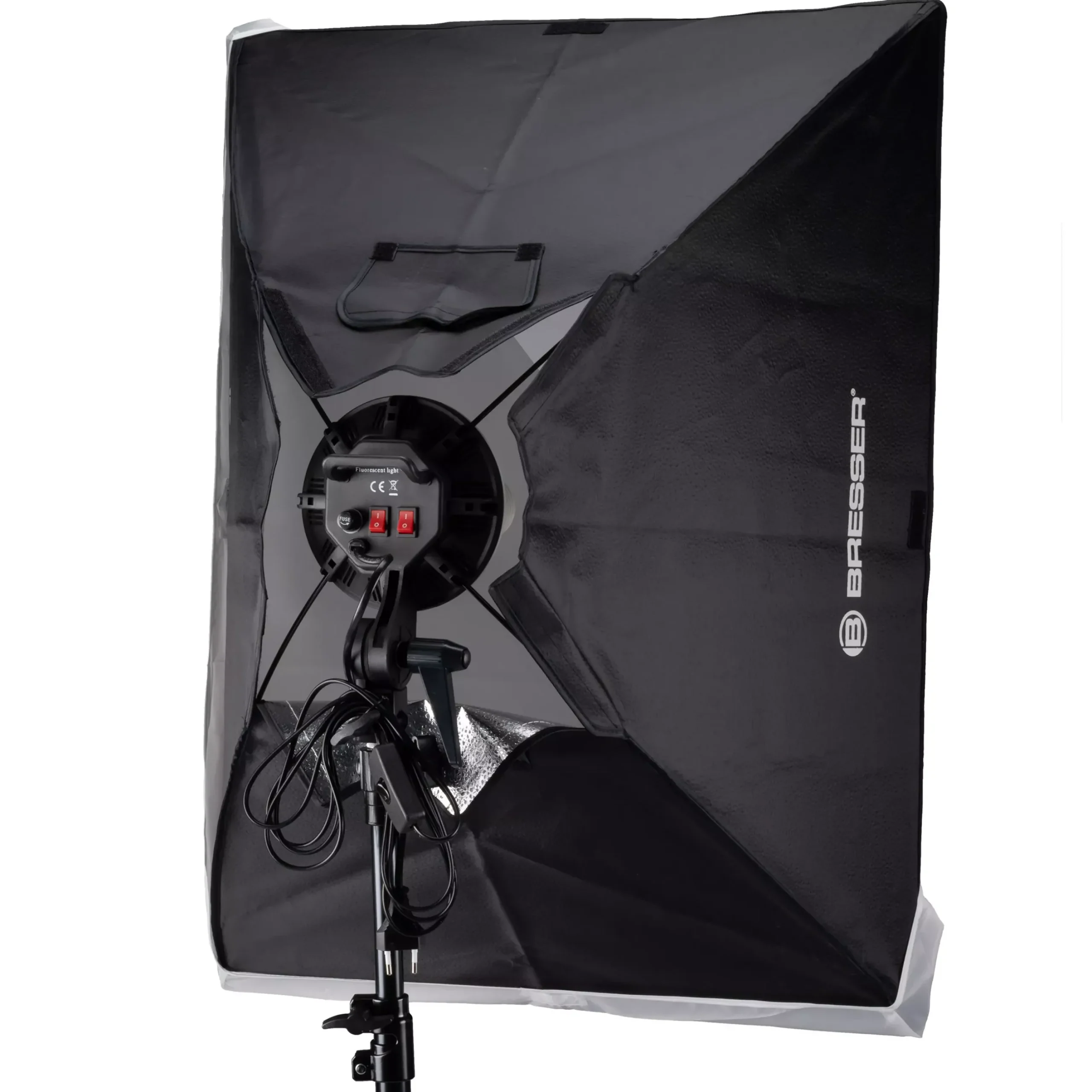 Bresser Tageslichtsets>BR-235B LED-Tageslicht-Set mit Softboxen