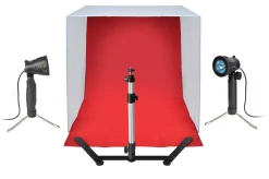 Bresser Lichtzelte Und Aufnahmetische>BR-2118B Produktaufnahme-Set 60 x 60 x 60cm