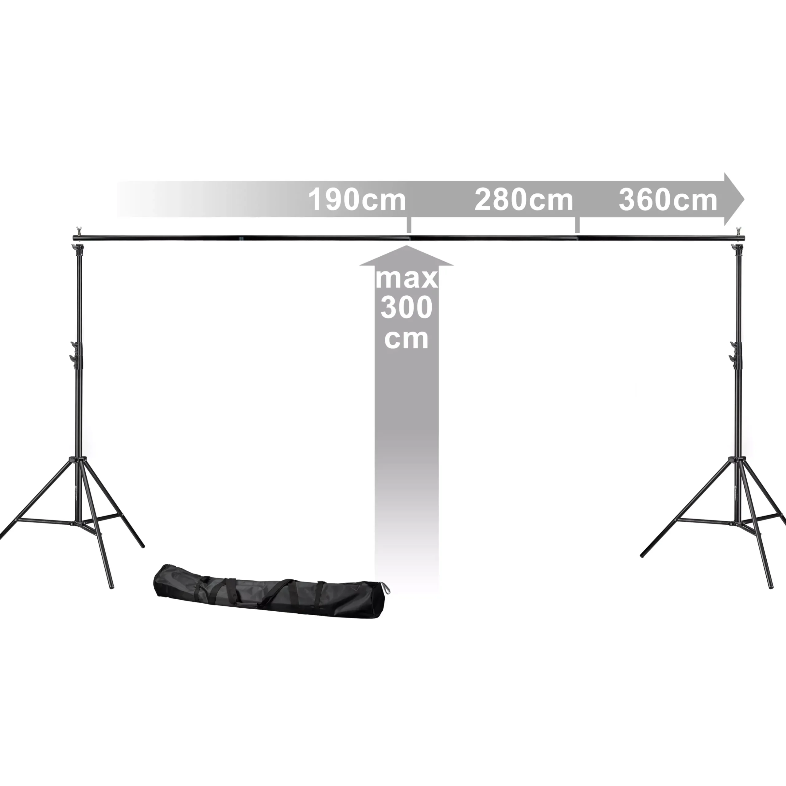 Bresser Hintergrundsysteme>BR-D37 Hintergrundsystem Heavy Duty 300 x 360 cm