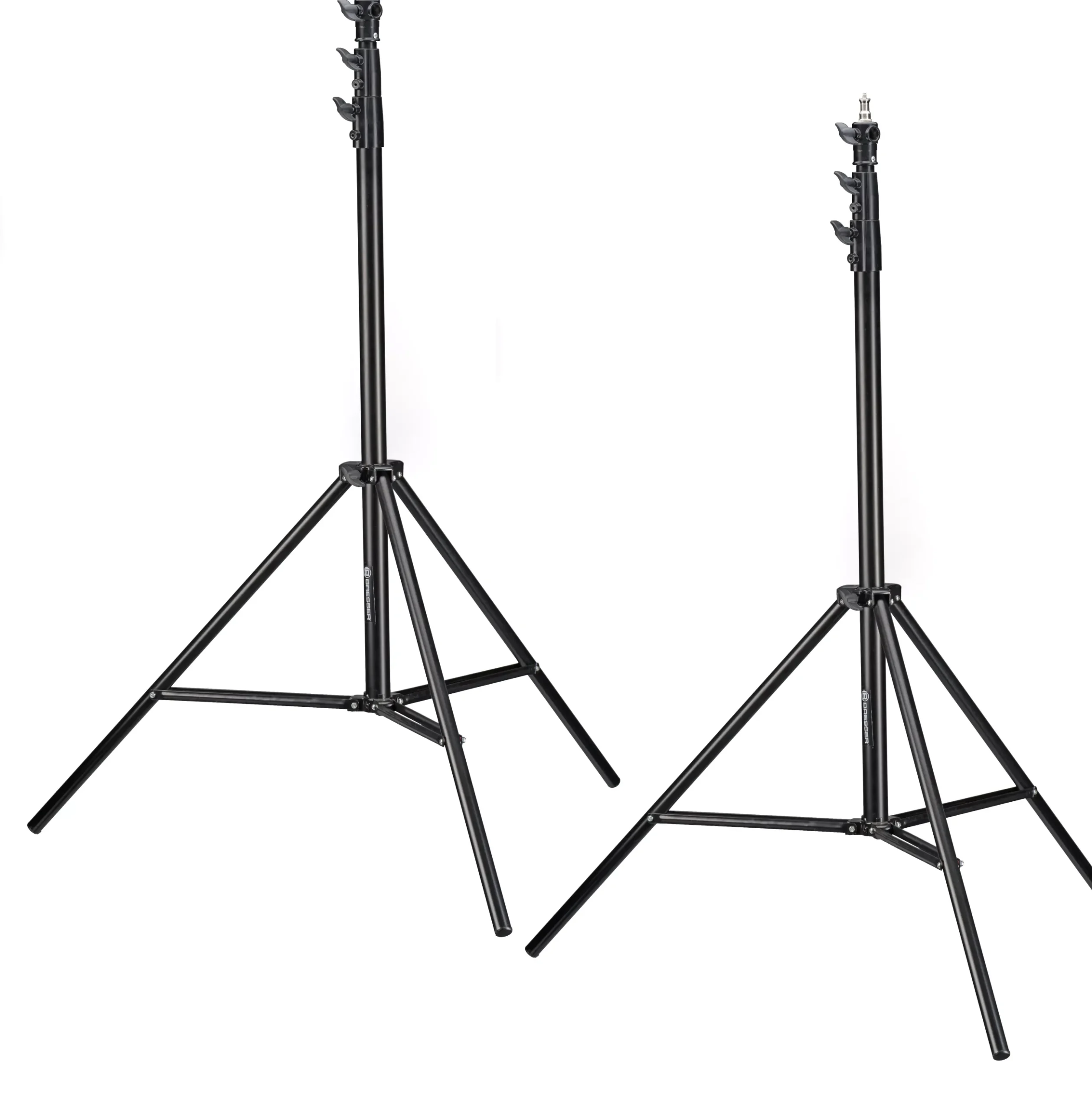 Bresser Hintergrundsets|Hintergrundsysteme>BR-D24 Hintergrundsystem + Hintergrundstoff 2,5 x 3m Grau