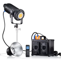 Bresser Led Studiolampen>BR-D5000SL COB LED Studiolampe 500W mit Fernbedienung