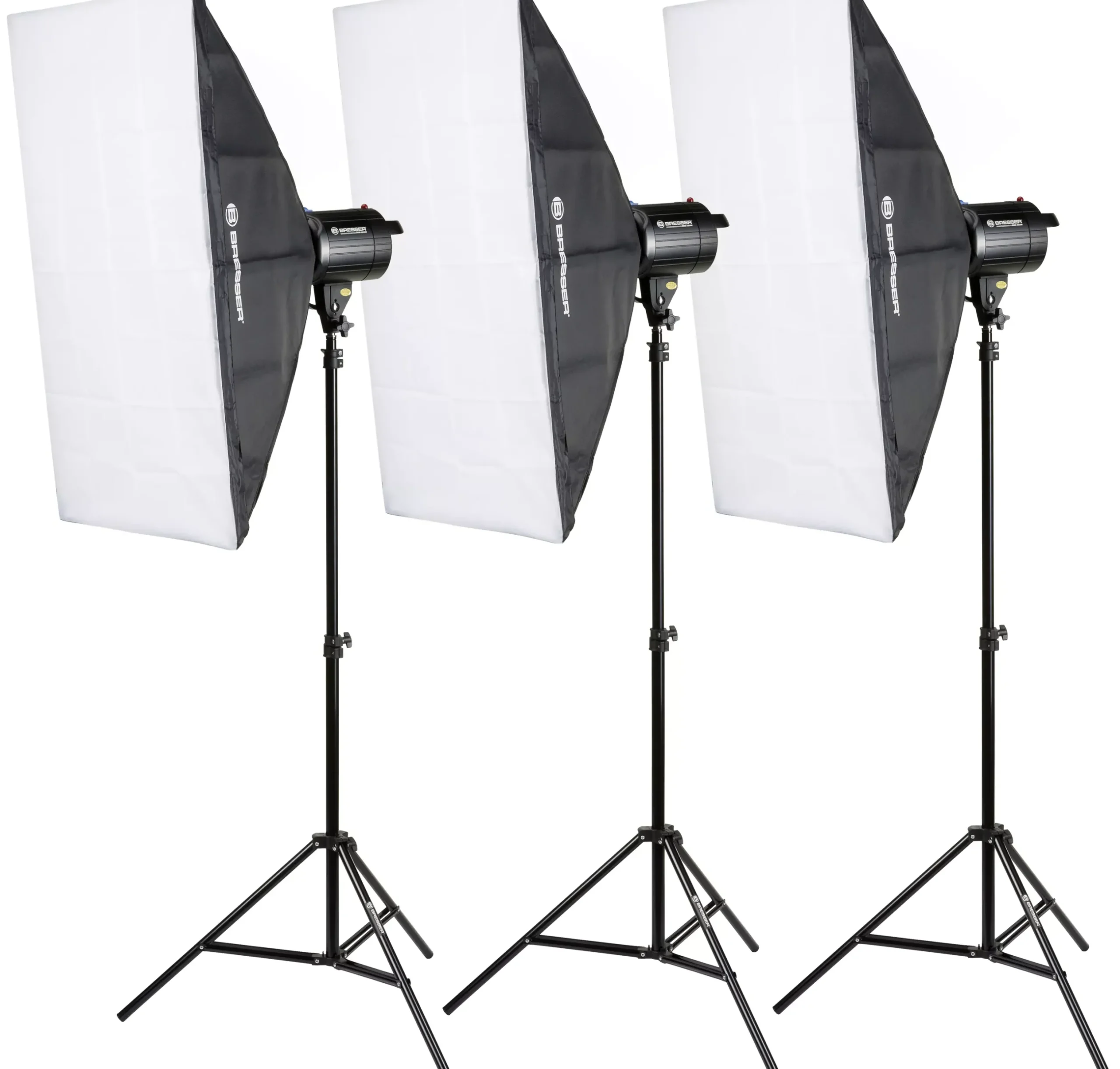 Bresser Studioblitze>BRM-300AM Studioblitzset 3x 300W