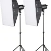 Bresser Studioblitze>BRM-300AM Studioblitz-Set 2x 300W