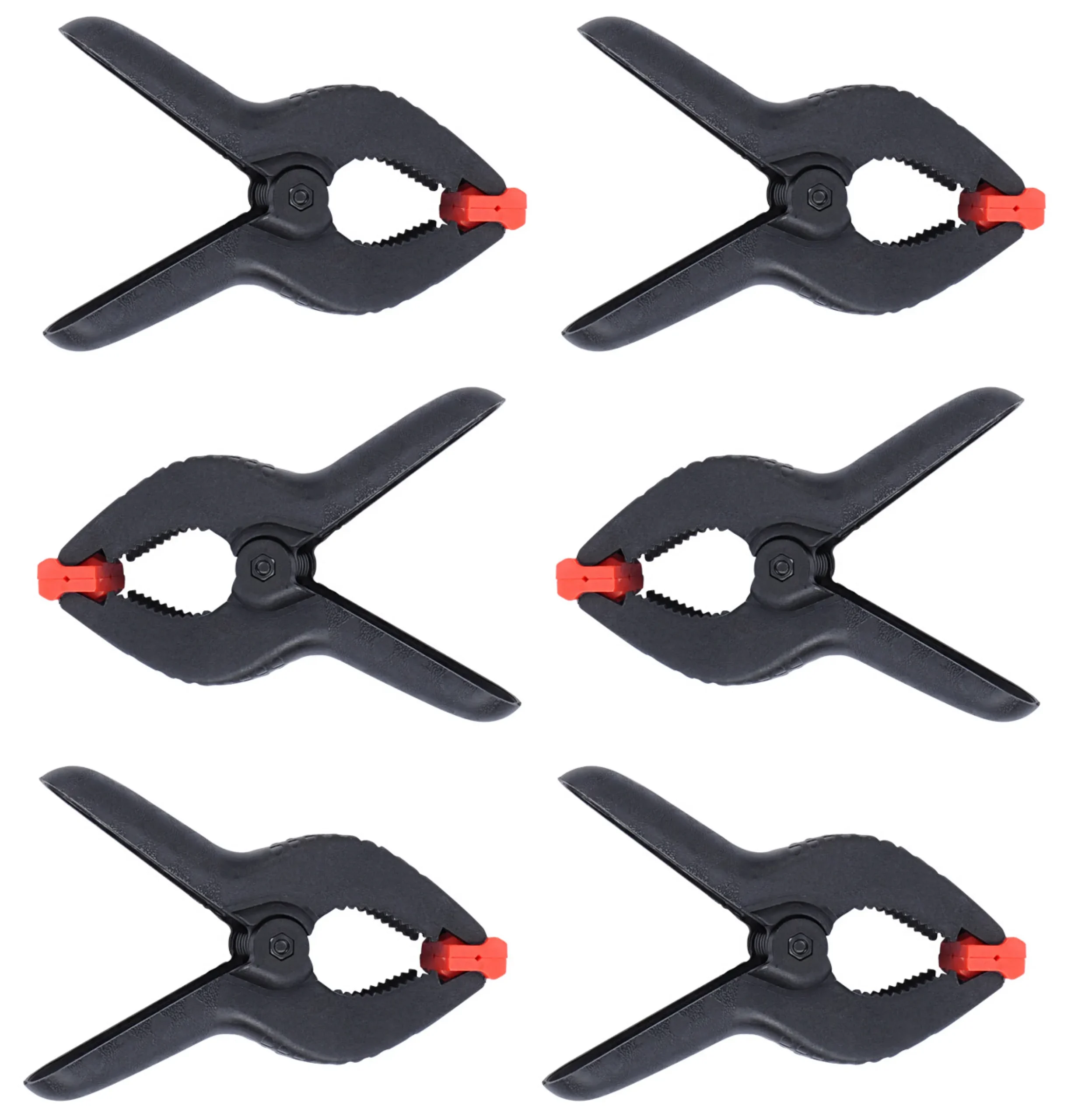 Bresser Klammern, Klemmen Und Adapter|Hintergrundklammern>BR-56 Multi-Klammer DE LUXE 6" (6 Stück)