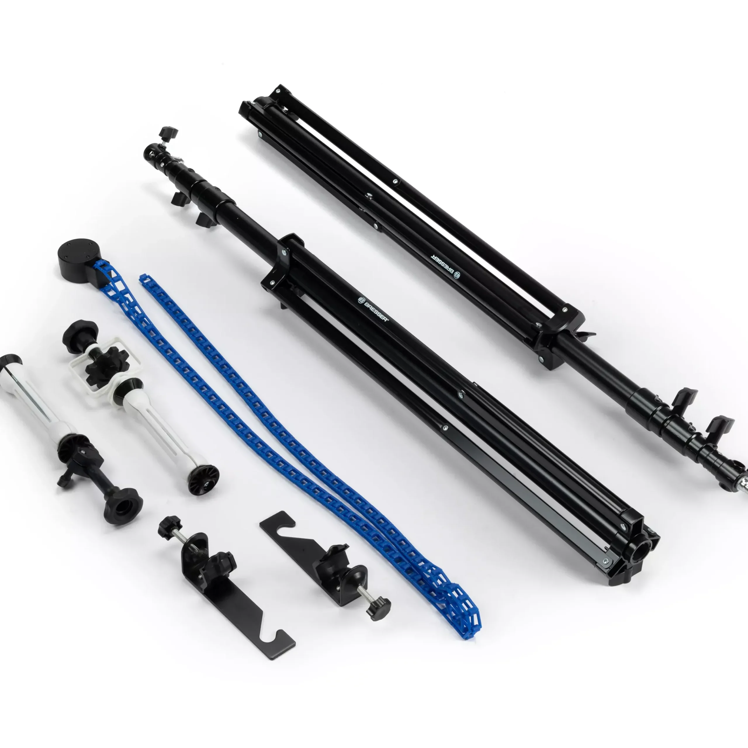 Bresser Hintergrundsysteme>BR-2635 Portables Expan Fotohintergrundsystem mit Abrollfunktion