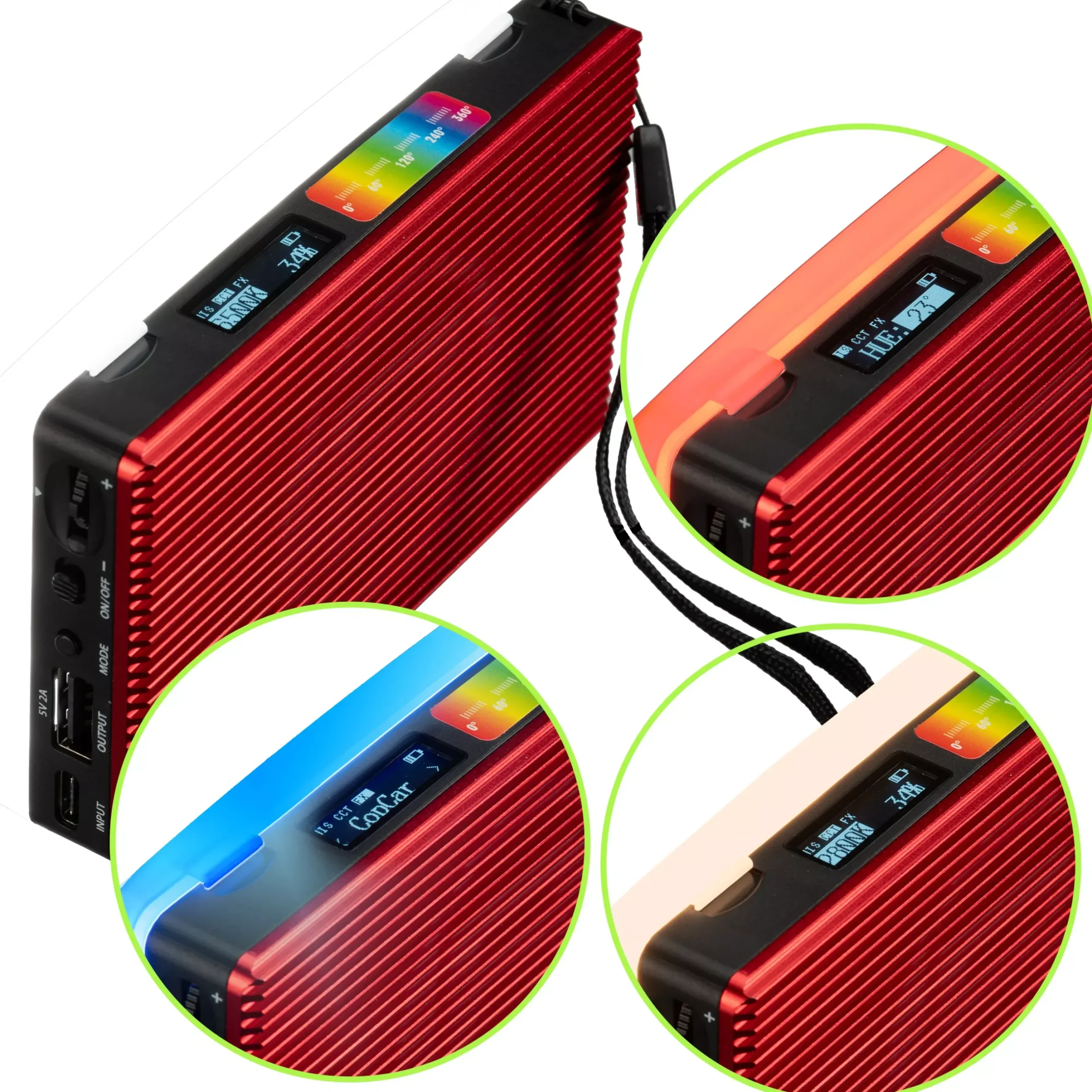 Bresser Lichtstäbe Und Mini-Leds|Led Flächenleuchten>BR-96RGB LED Pocket Light