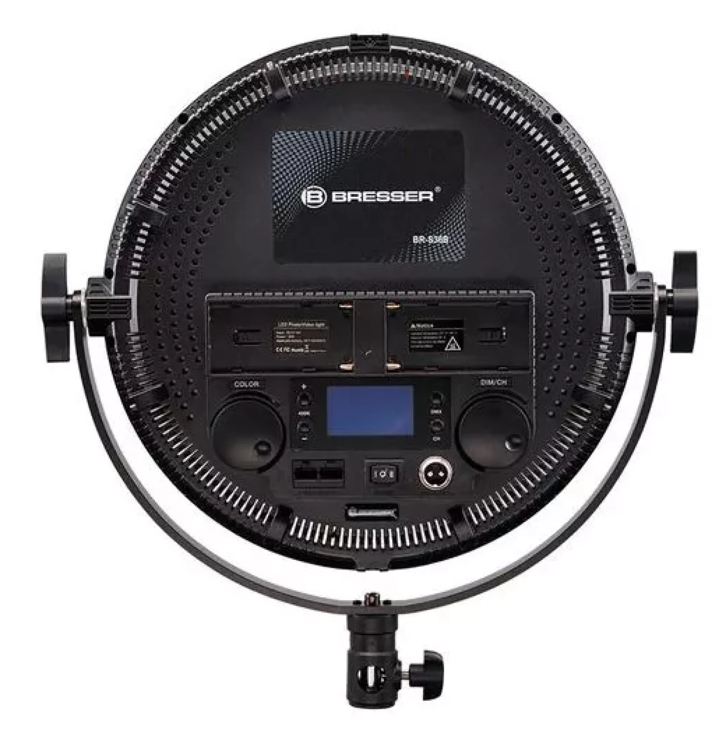 Bresser Led Flächenleuchten>BR-S36B Bi-Color runde LED-Flächenleuchte 30 cm Durchmesser