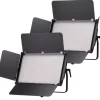 Bresser Led Flächenleuchten Sets>BR-S150B PRO Dual Kit