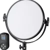 Bresser Led Flächenleuchten>BR-S60B Soft Bi-Color runde LED-Flächenleuchte 30 cm Durchmesser