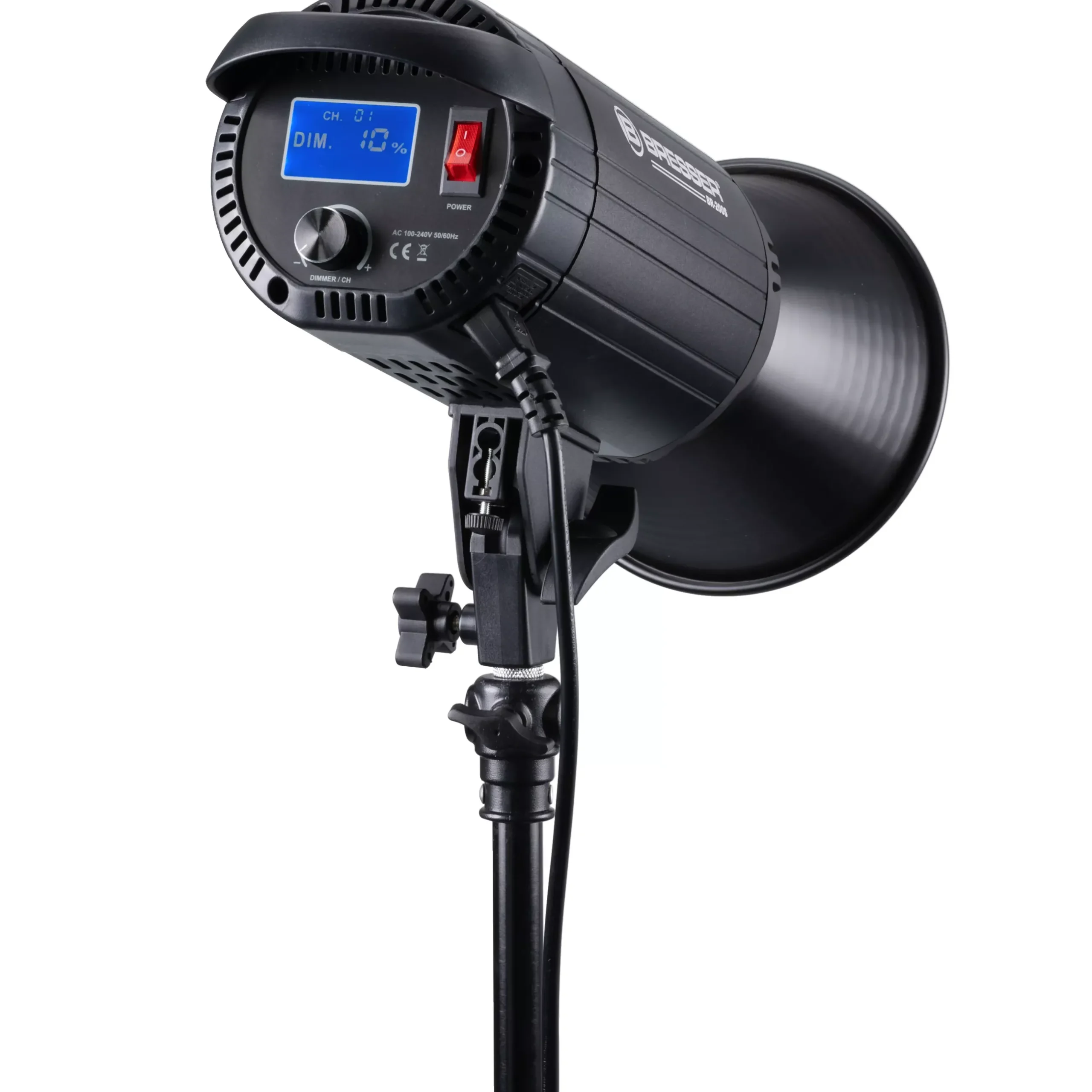 Bresser Tageslichtsets|Led Studiolampen Sets>BR-200S COB LED Tageslicht Dual Kit mit Reflektoren