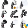 Bresser Reflektoren|Snoots>BR-SET7 7-teiliges Lichtformerset für Kamerablitze