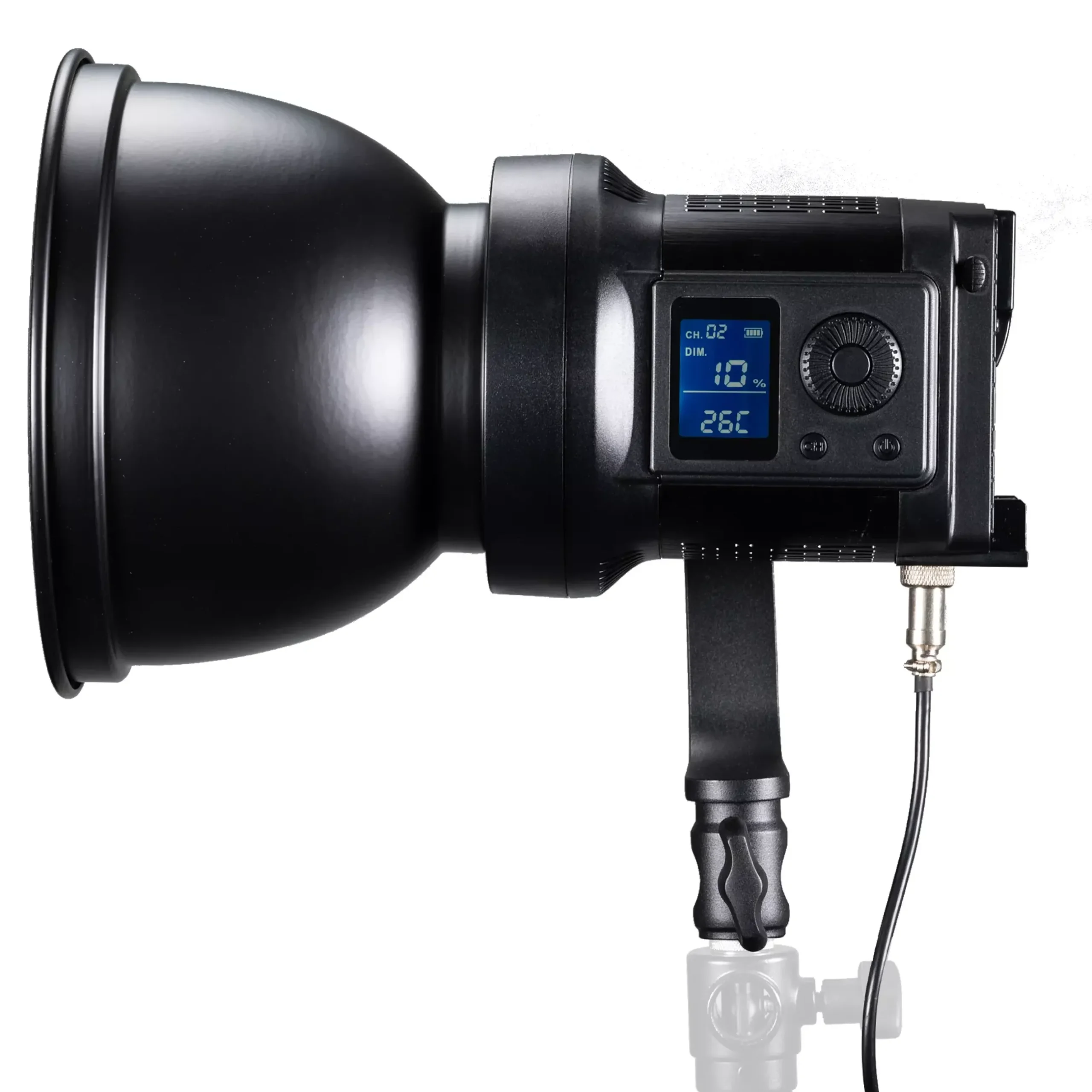 Bresser Led Studiolampen>BR-120SL COB LED Studiolampe 120W mit Bowens-Anschluss für Softboxen