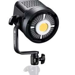 Bresser Led Studiolampen>BR-80SL COB LED Studiolampe 80W mit Fernbedienung und Bowens Anschluss für Softboxen