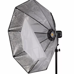 Bresser Led Studiolampen Sets>BR-80SL COB LED 80W Dual Kit mit Softboxen
