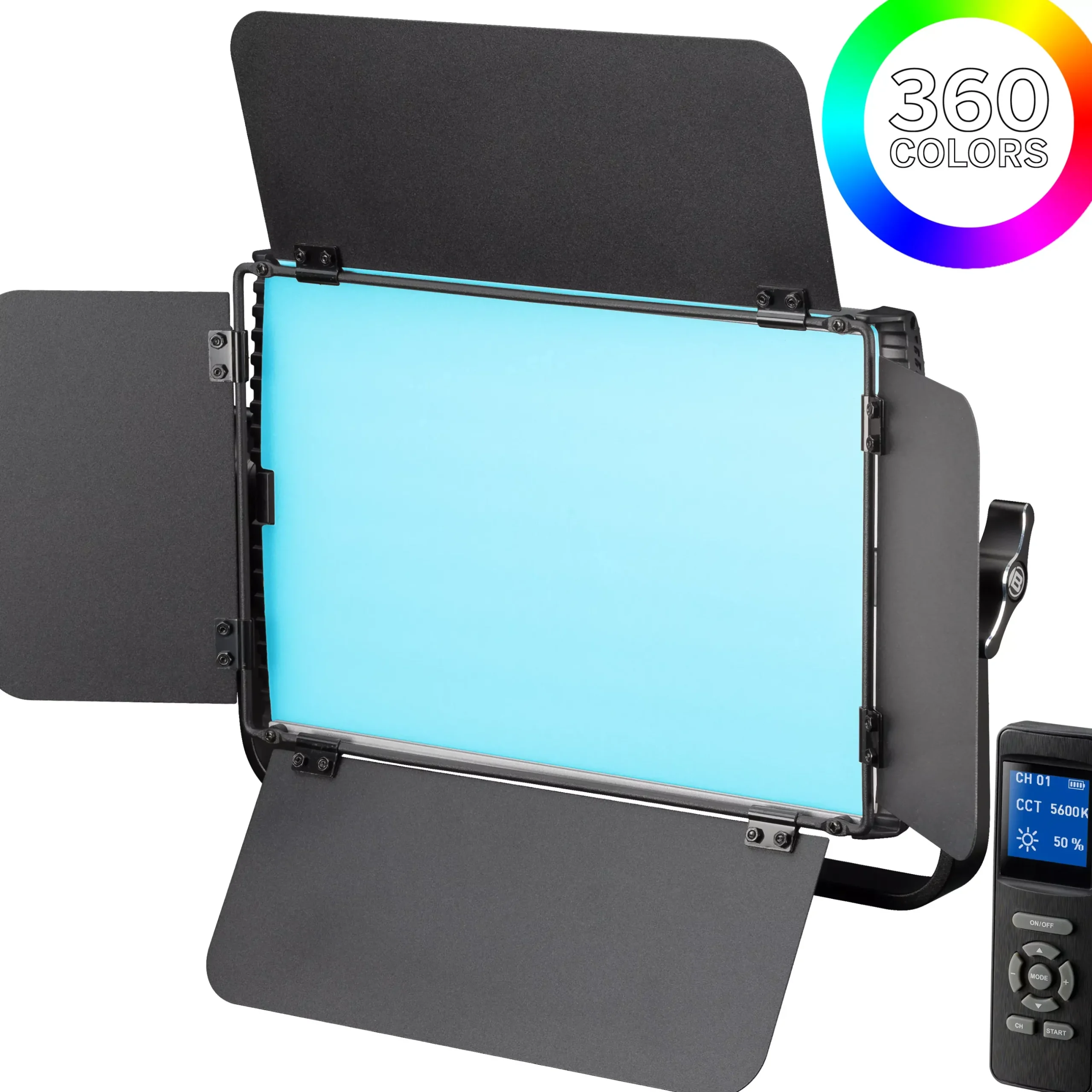 Bresser Led Flächenleuchten>BR-S60 RGB LED Flächenleuchte