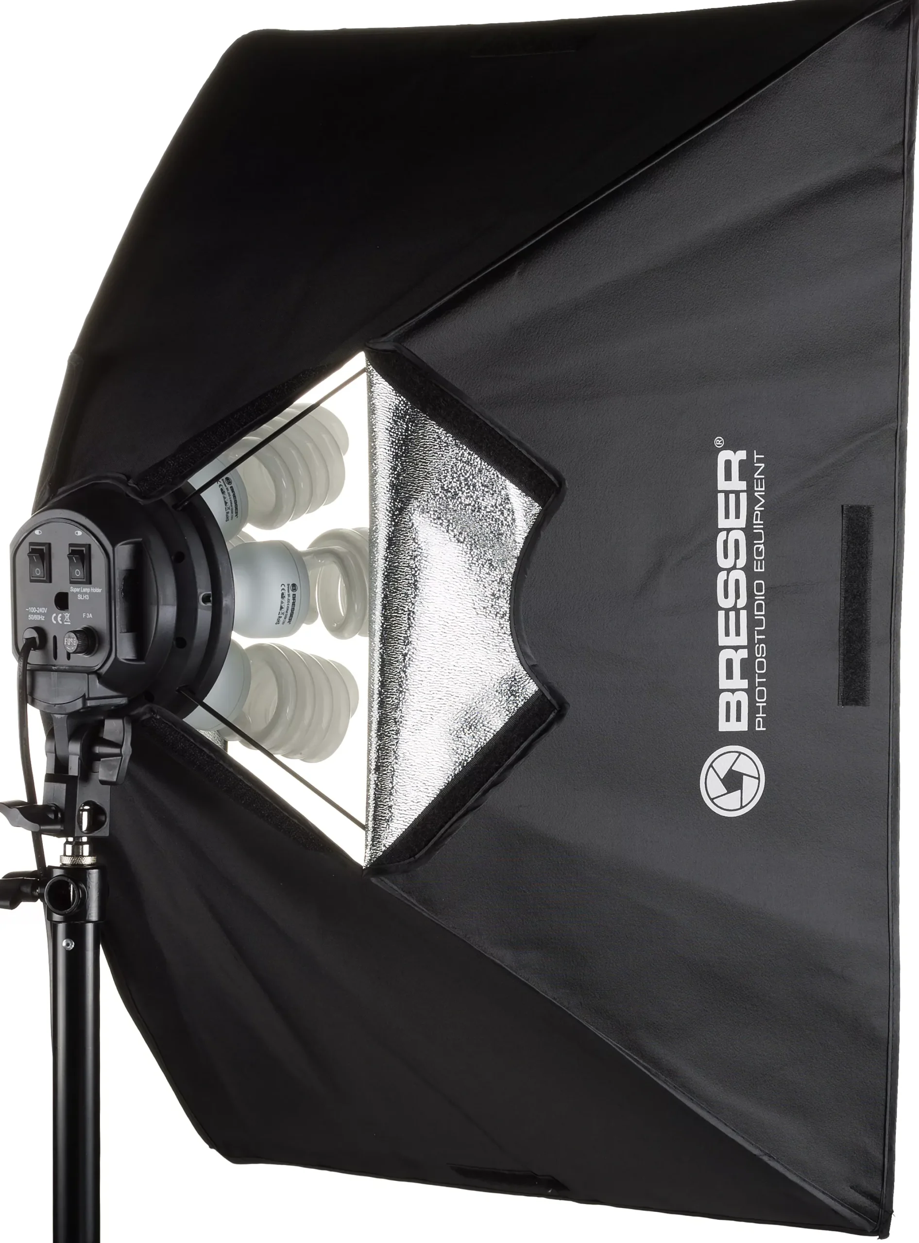 Bresser Tageslichtsets>BR-2245 Tageslicht-Set 1800W mit Softboxen