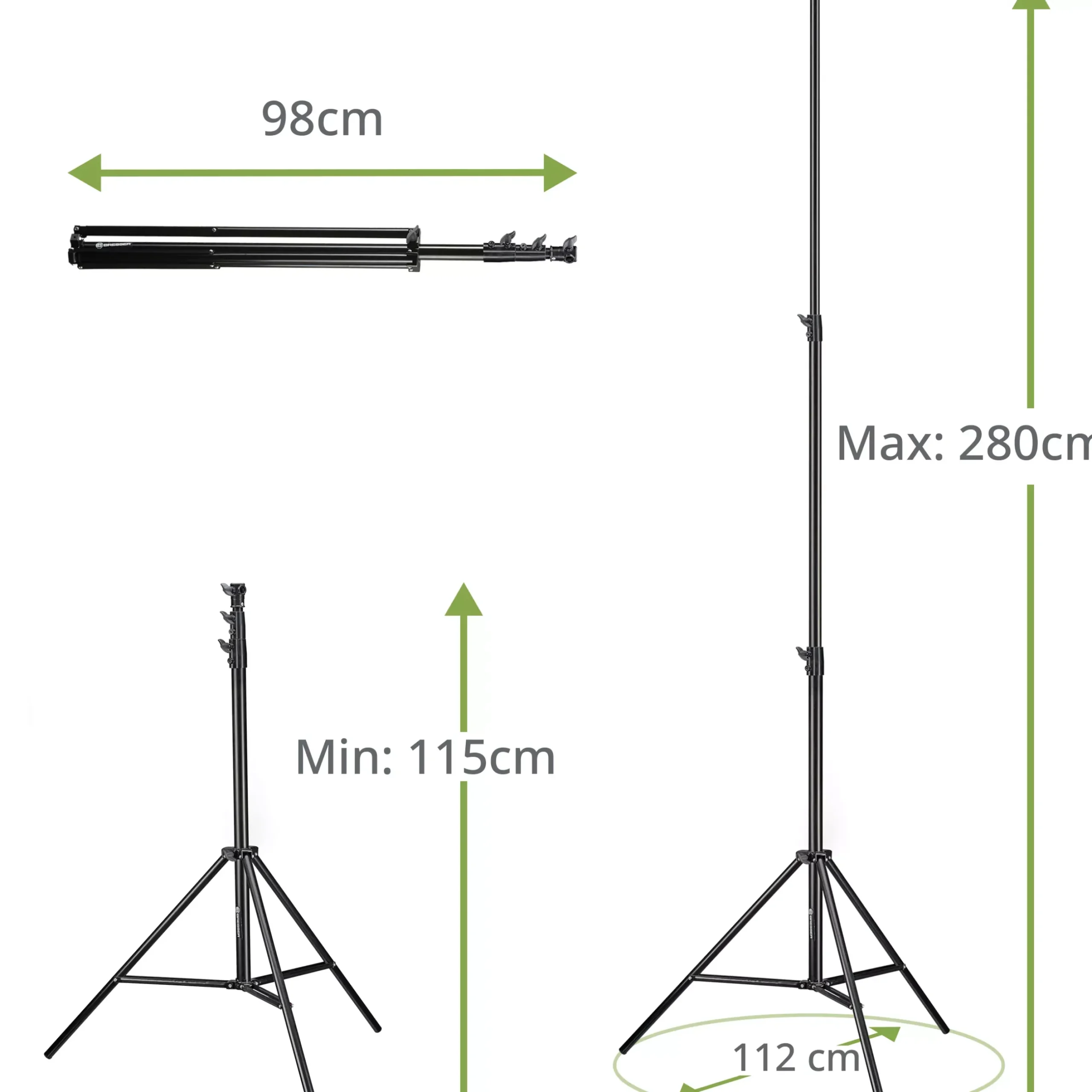 Bresser Lampenstative>BR-TP280 Lampenstativ 280cm