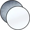 Bresser Faltreflektoren Und Panele>BR-TR8 2-in-1 Faltreflektor silber/weiß 110cm rund
