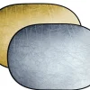 Bresser Faltreflektoren Und Panele>BR-TR5 2-in-1 Faltreflektor gold/silber 120x180cm