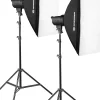 Bresser Studioblitze>BRT-200 Studioblitzset 200 Watt