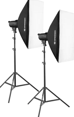 Bresser Studioblitze>BRT-200 Studioblitzset 200 Watt
