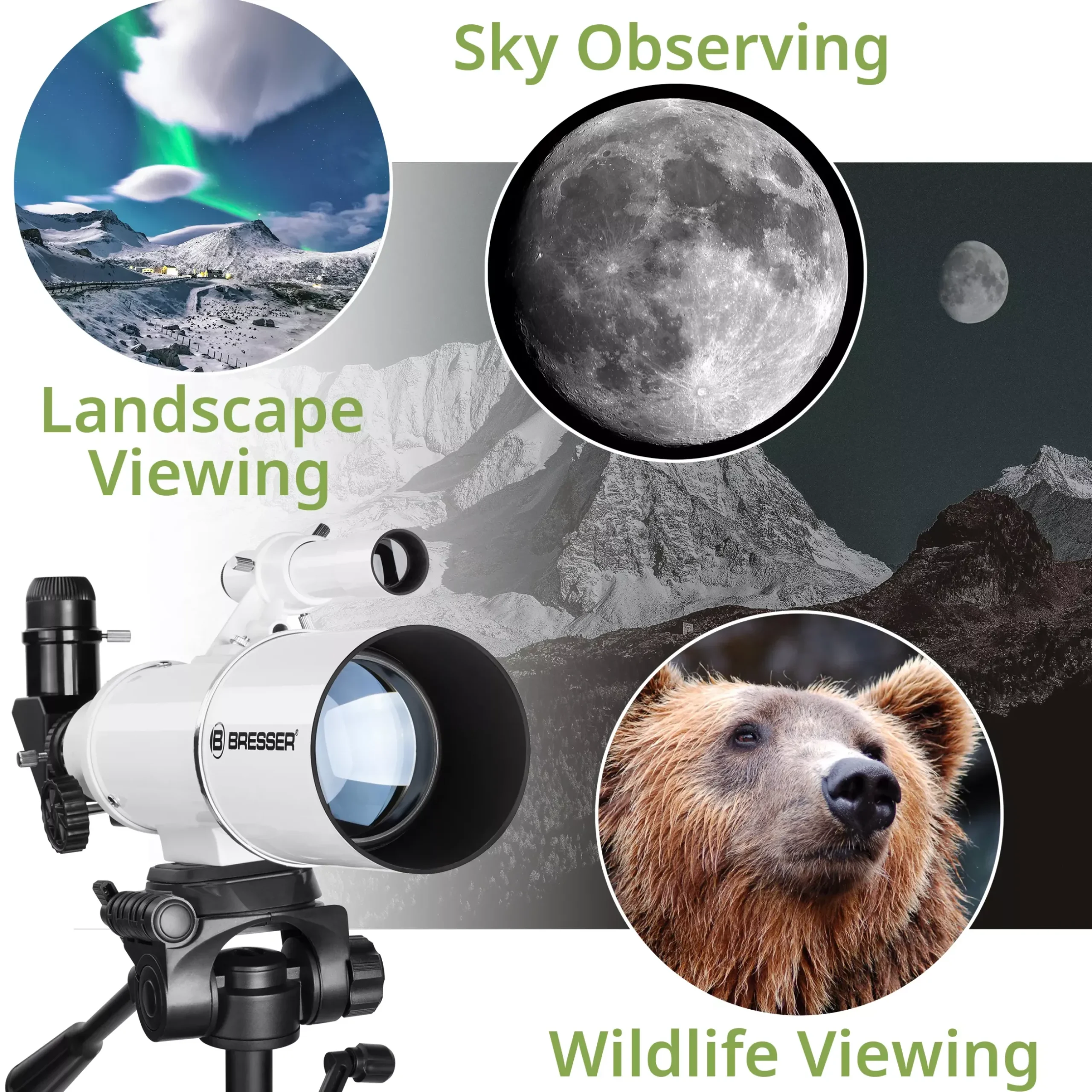 Bresser Teleskope Für Deep-Sky|Teleskope Für Planeten>Classic 70/350 Linsenteleskop Set