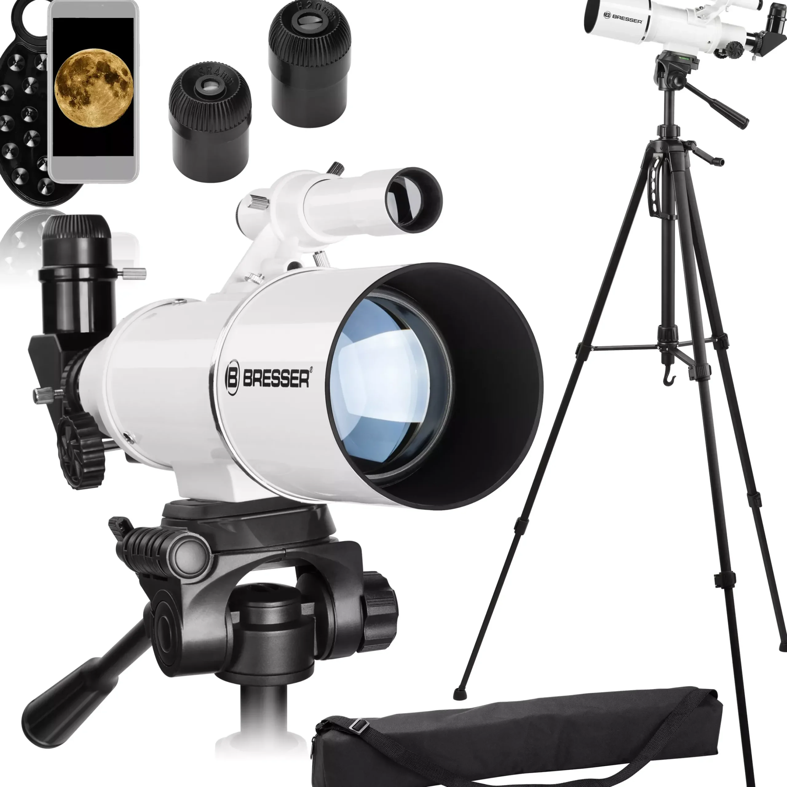 Bresser Teleskope Für Deep-Sky|Teleskope Für Planeten>Classic 70/350 Linsenteleskop Set