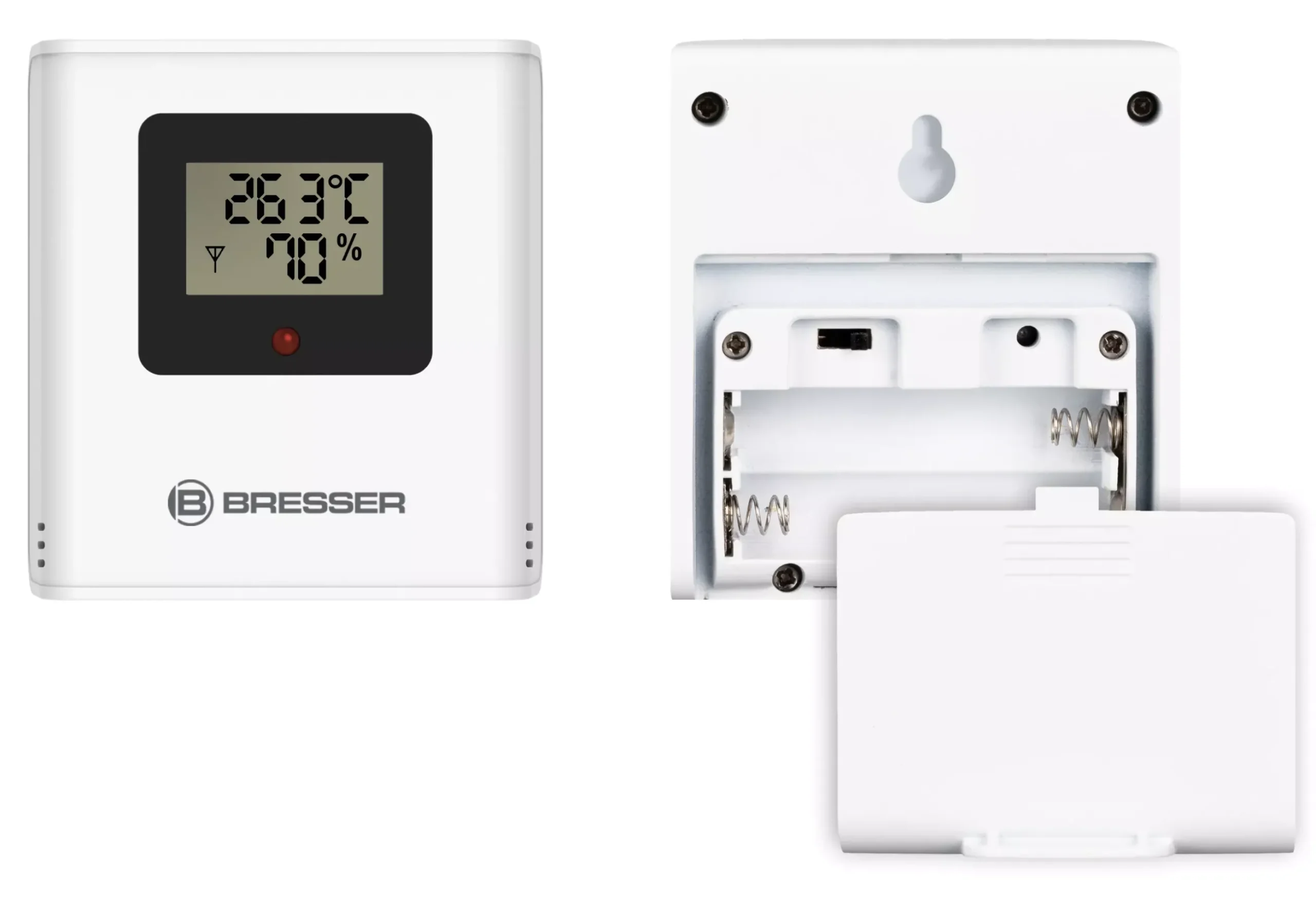 Bresser Wetterstationen Mit Thermo-/Hygro-Außensensor>ClimaTemp TB Wetterstation mit LCD-Farbdisplay