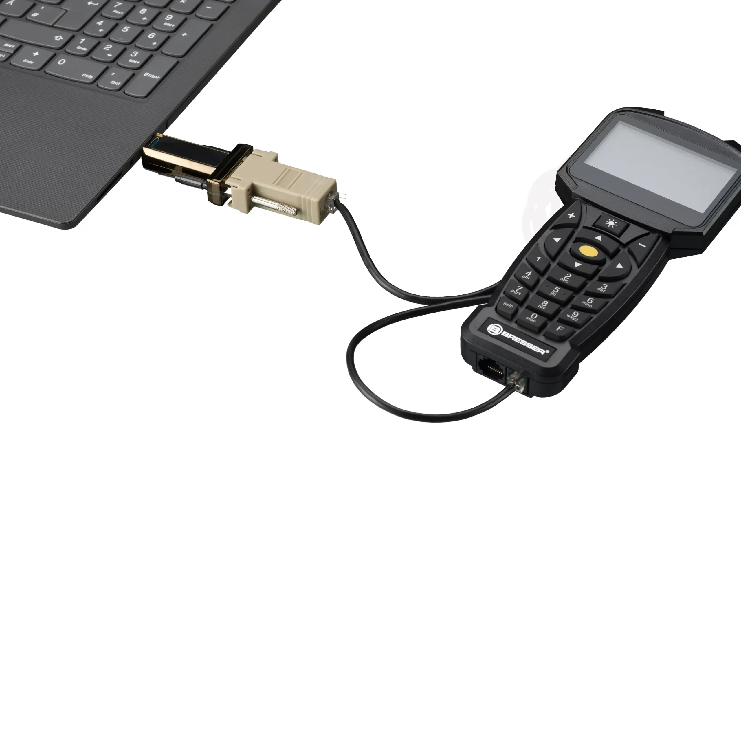 Bresser Motoren & Steuerungen>Computer-Kabel zur Fernsteuerung von MCX Goto Teleskopen und EXOS-II EQ Goto Montierungen