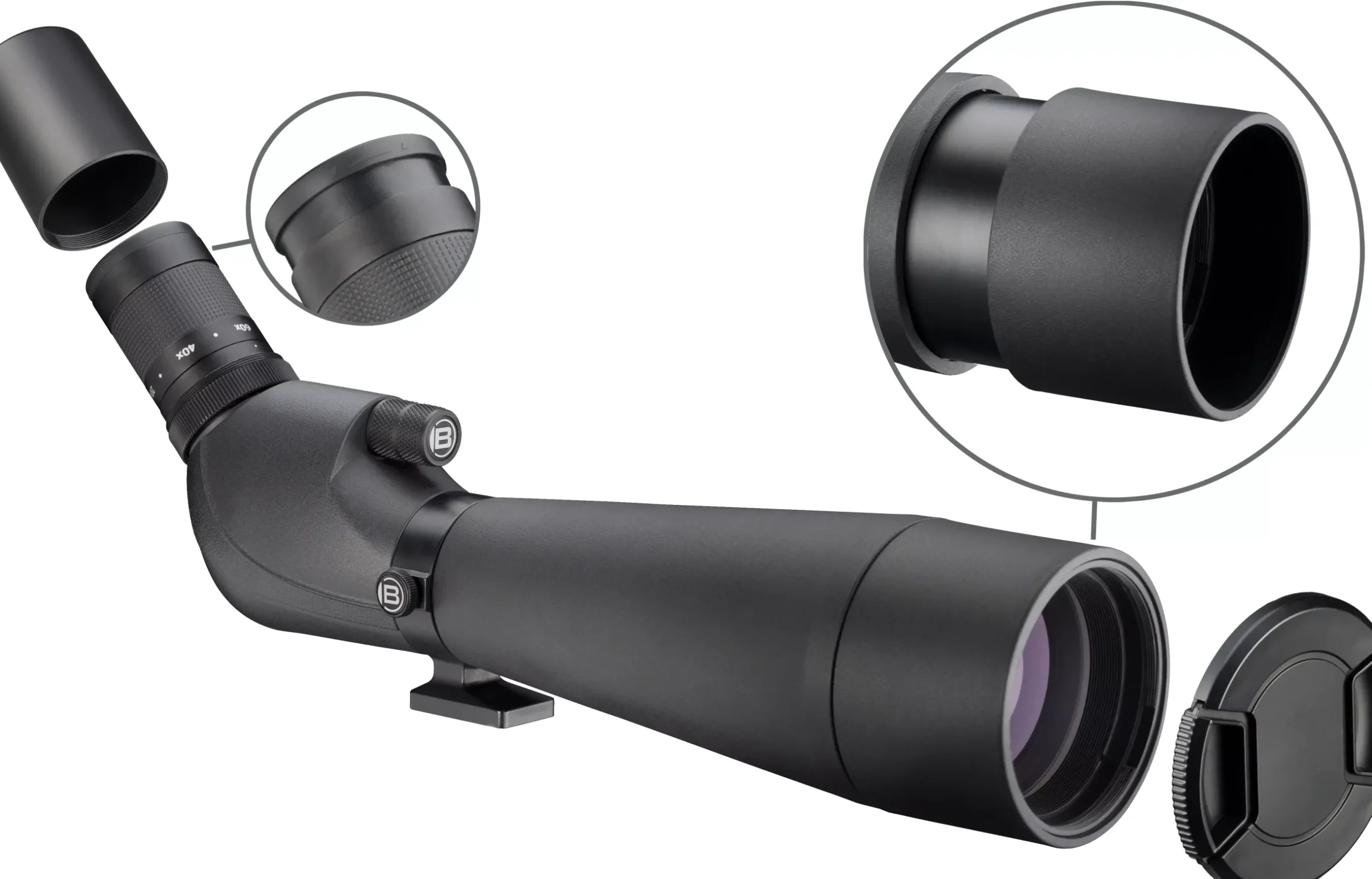 Bresser Sportschießen|Vogel- & Naturbeobachtung>Corvette 20-60x80 Spektiv -Wasserdicht-