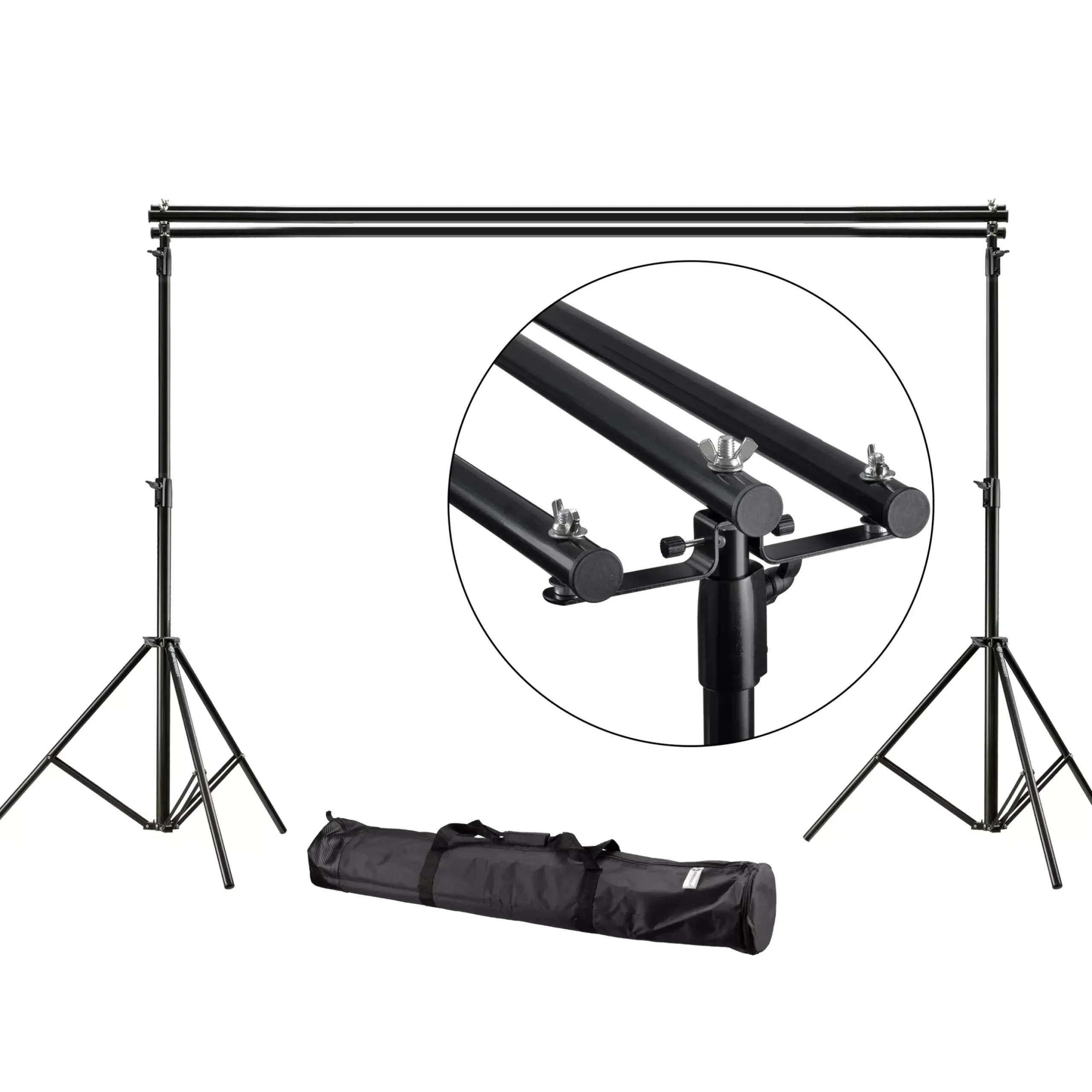 Bresser Hintergrundsysteme>D-56 Hintergrundsystem für 3 Hintergründe 300 x 310 cm