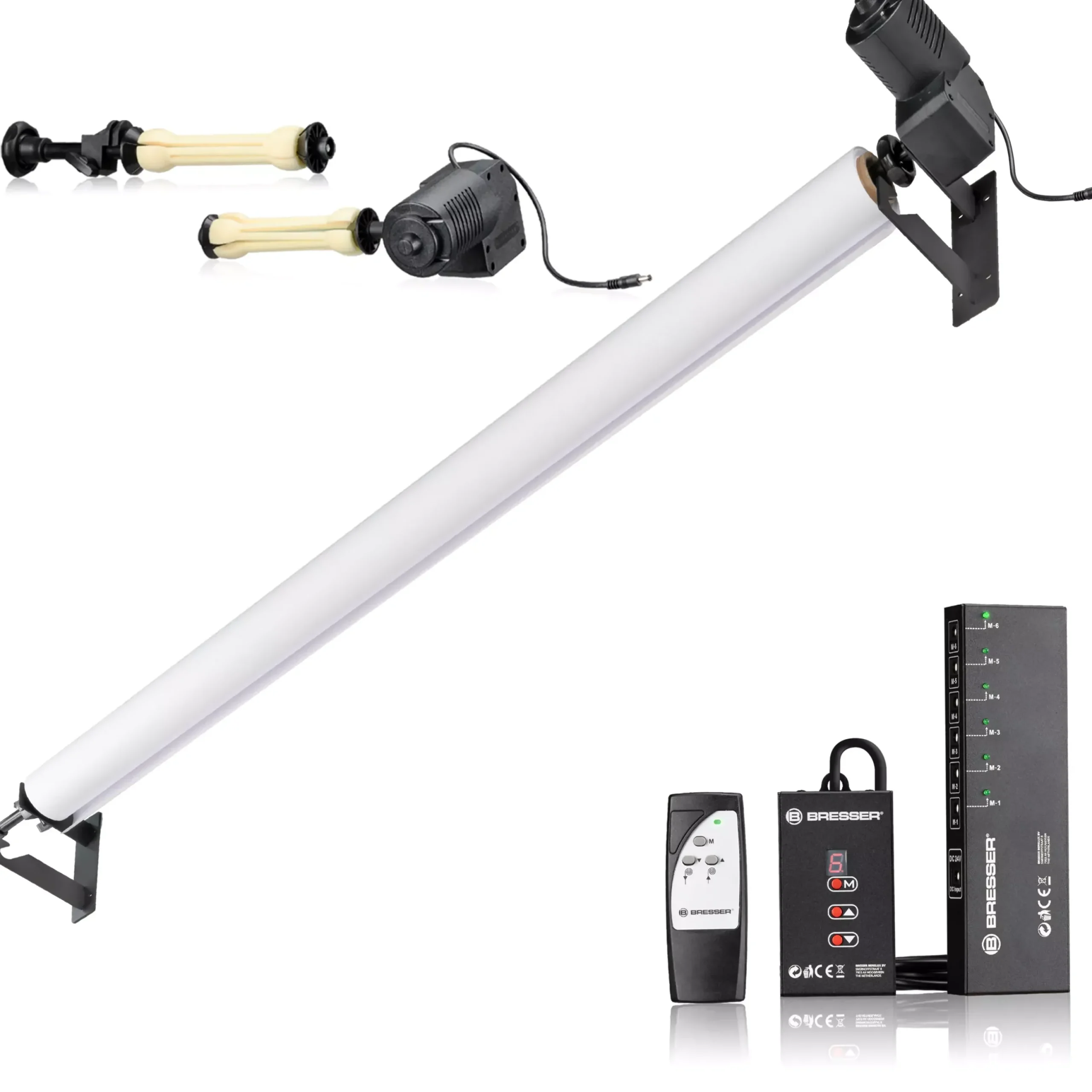 Bresser Hintergrundsysteme>EBS-2 Elektrisches Backdrop System für 2 Hintergrundrollen