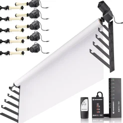 Bresser Hintergrundsysteme>EBS-6 Elektrisches Backdrop System für 6 Rollen