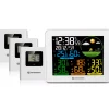 Bresser Wetterstationen Mit Thermo-/Hygro-Außensensor|Innen-Thermometer>Farbwetterstation mit 3 Sensoren