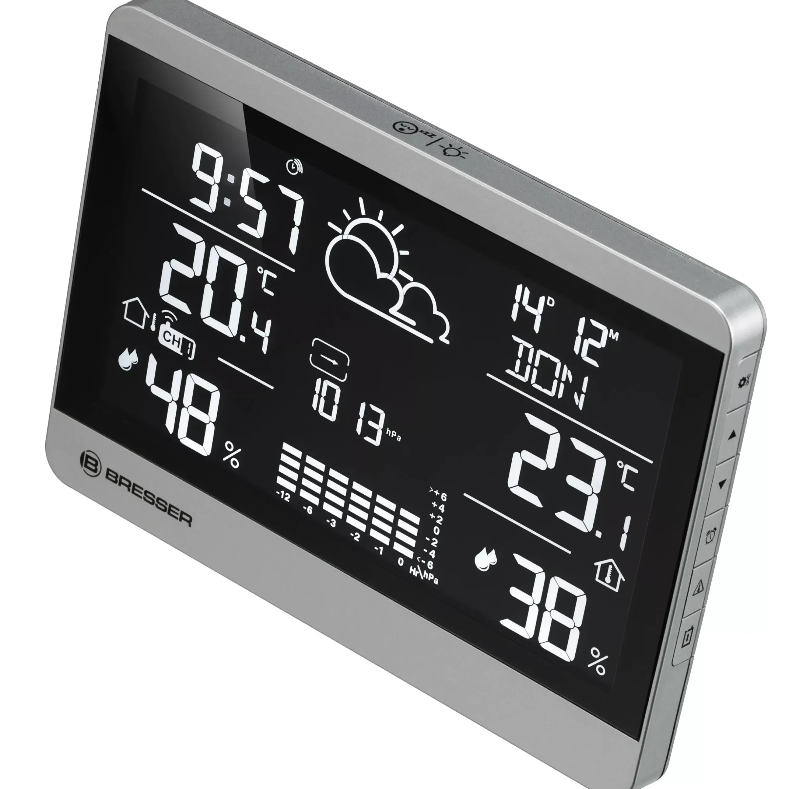 Bresser Wetterstationen Mit Thermo-/Hygro-Außensensor>Funk-Wetterstation ClimateTemp NDH-NEO