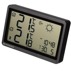 Bresser Wetterstationen Mit Thermo-/Hygro-Außensensor>Funkwetterstation Meteo Temp HZ, schwarz