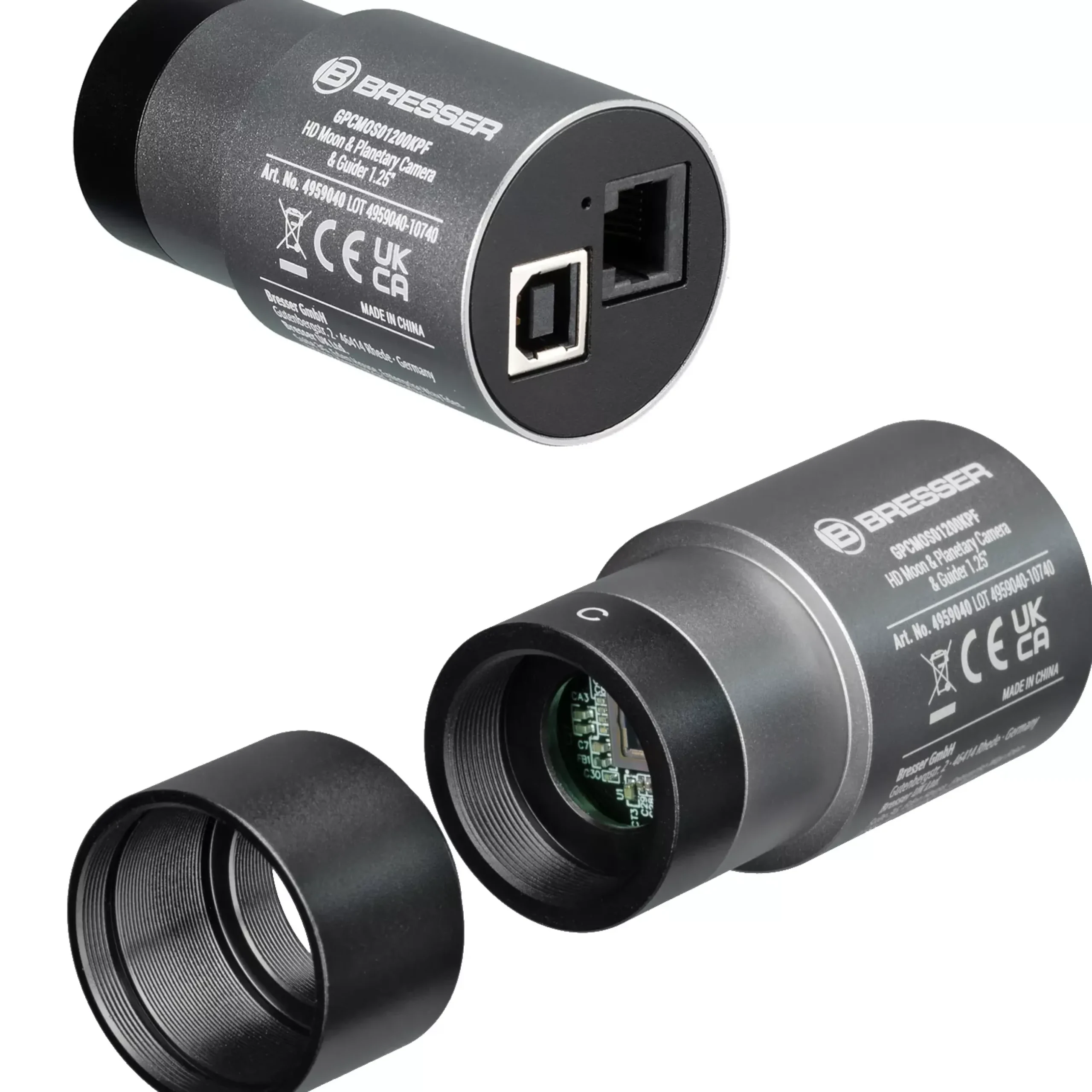 Bresser Astrokameras>HD Mond & Planeten Kamera & Guider 1.25"