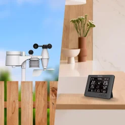 Bresser Raumklimamessgeräte|Wetterstationen Mit 8-In-1-Außensensor>8-in-1 ClearViewTB Wetterstation