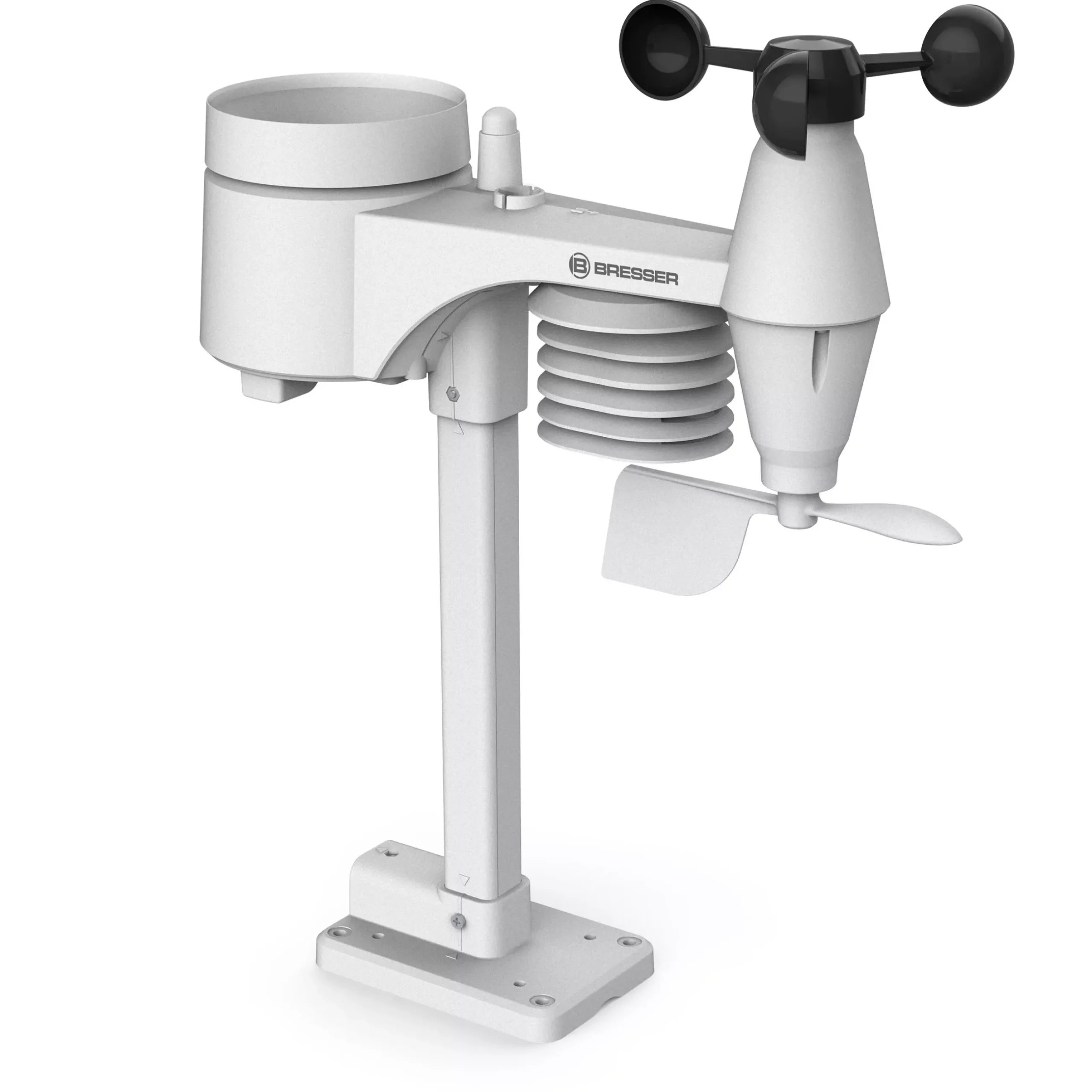 Bresser Raumklimamessgeräte|Wetterstationen Mit 5-In-1-Außensensor>5-in-1 Comfort Wetterstation mit Farbdisplay
