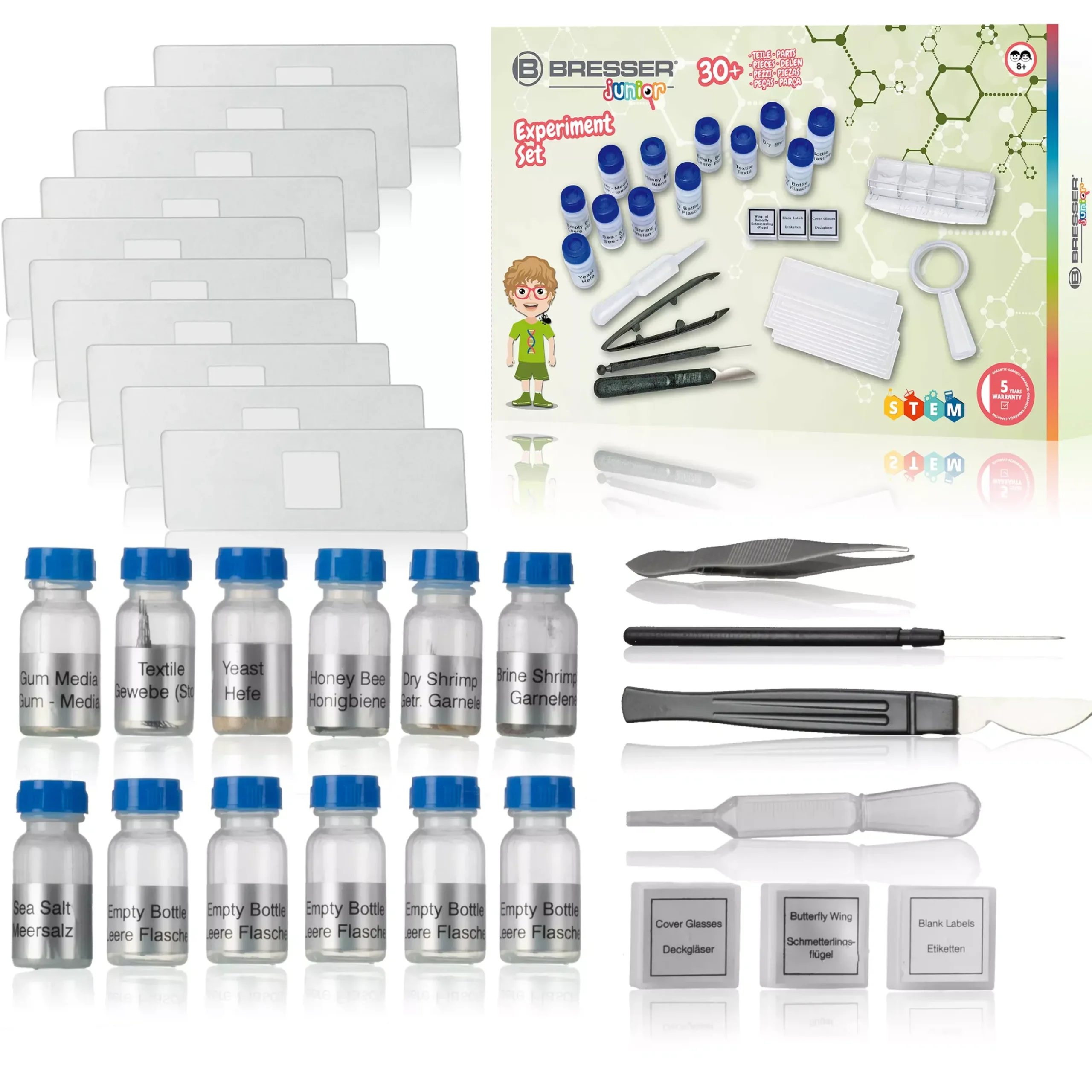 Kinder Bresser Kindermikroskop>JUNIOR Experimentier-Set