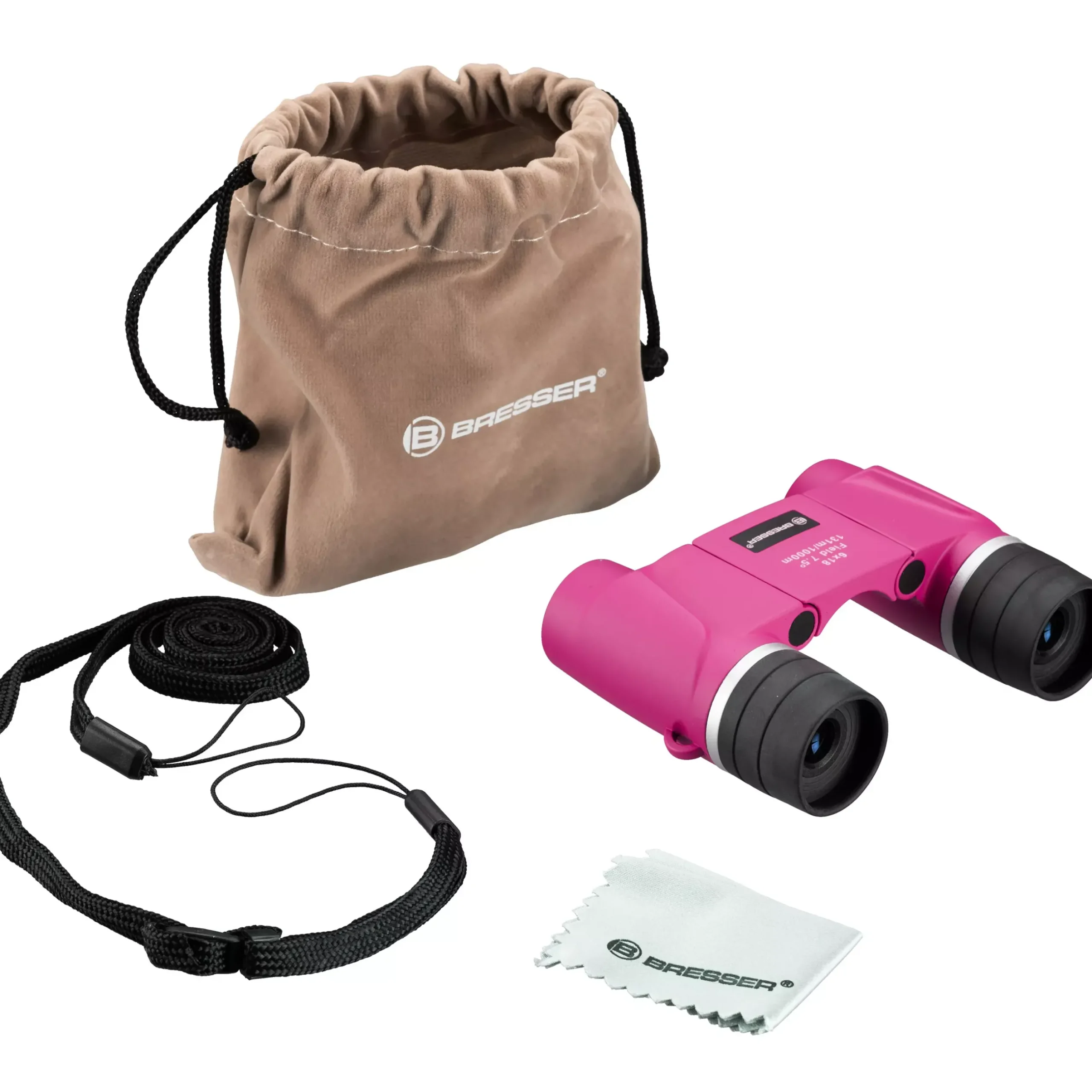 Kinder Bresser Kinderfernglas>JUNIOR Kinderfernglas 6x18 pink