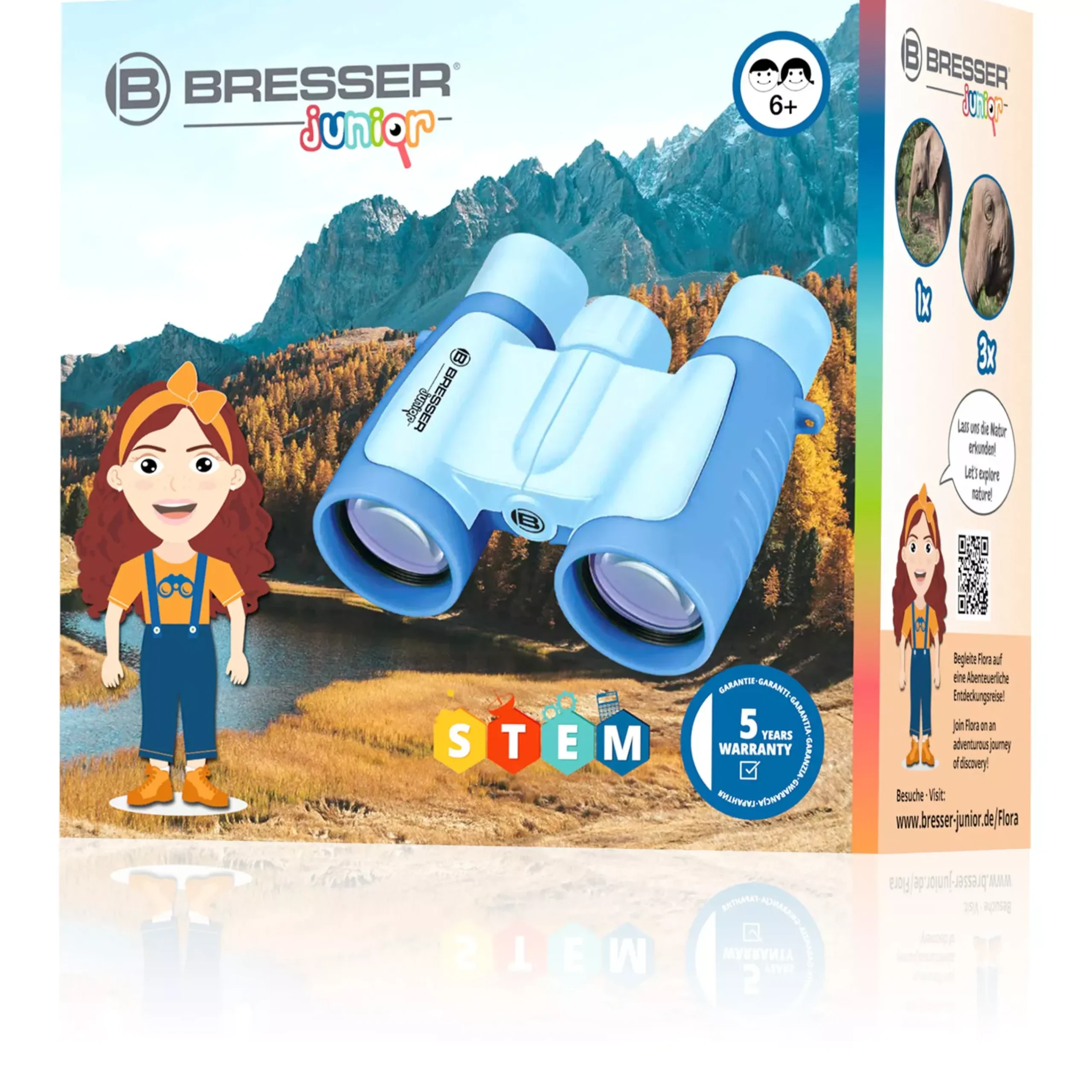 Kinder Bresser Floras Outddoor Welten|Bresser Family>JUNIOR Kinderfernglas 3x30