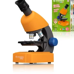 Kinder Bresser Kindermikroskop>JUNIOR Kindermikroskop mit Zoomokular 40x-640x Vergrößerung