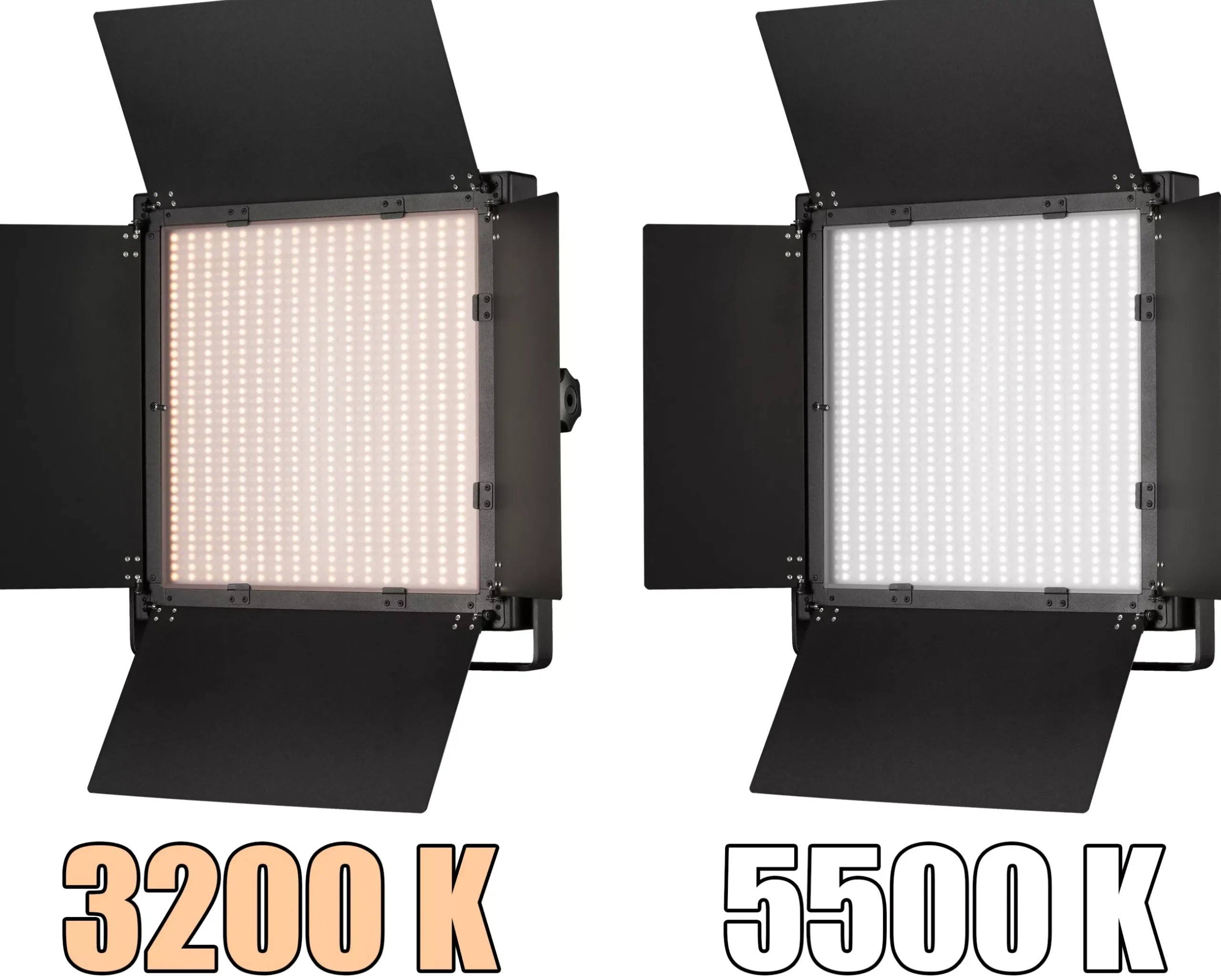 Bresser Led Flächenleuchten>LS-900A Bi-Color LED Flächenleuchte 54 W / 8.860 LUX