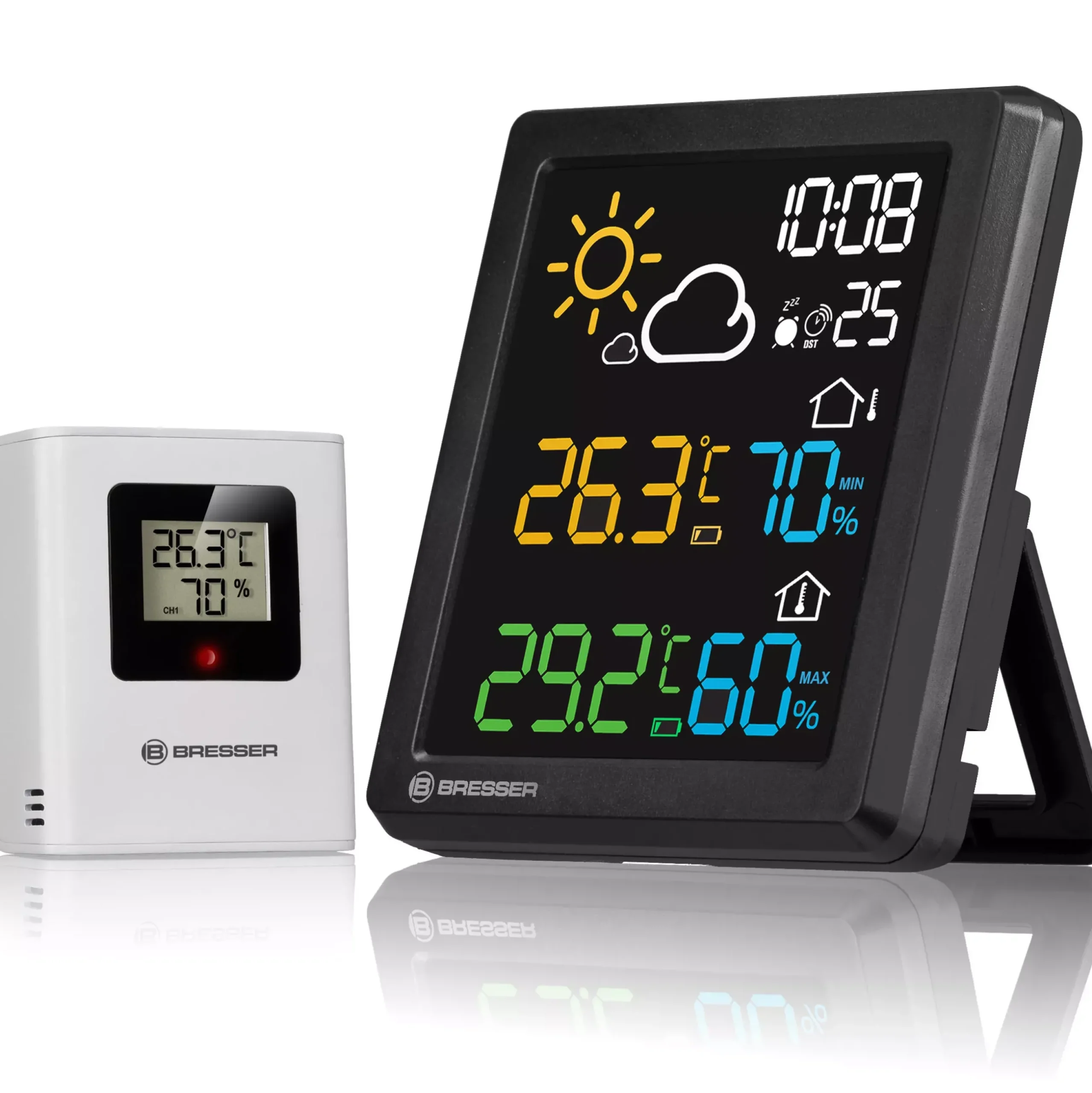 Bresser Wetterstationen Mit Thermo-/Hygro-Außensensor>MeteoCast Pico Farbwetterstation