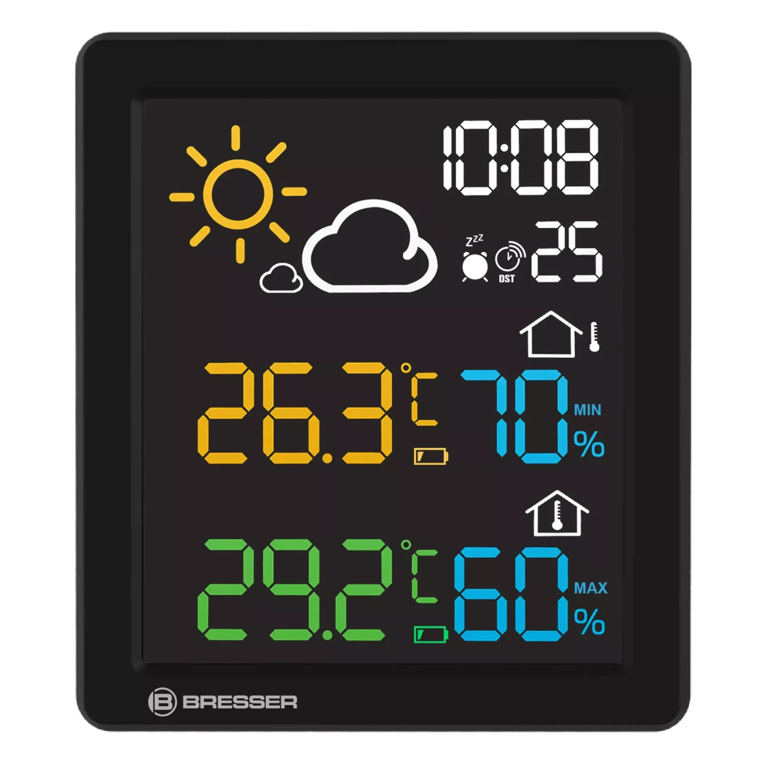 Bresser Wetterstationen Mit Thermo-/Hygro-Außensensor>MeteoCast Pico Farbwetterstation