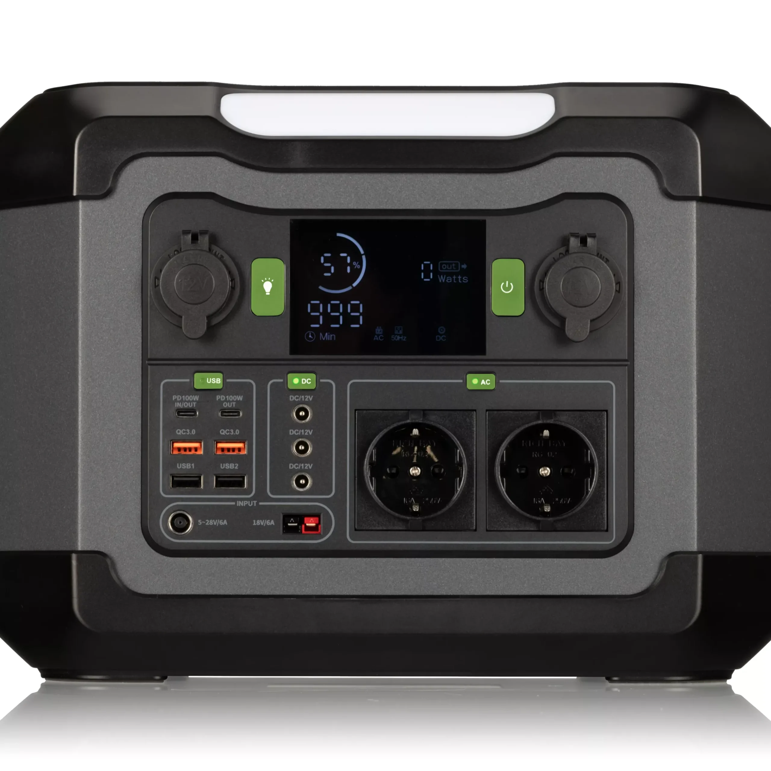 Bresser Mobile Stromversorgung|Stromversorgung>Mobile Power Station Stromspeicher 1.200 Watt