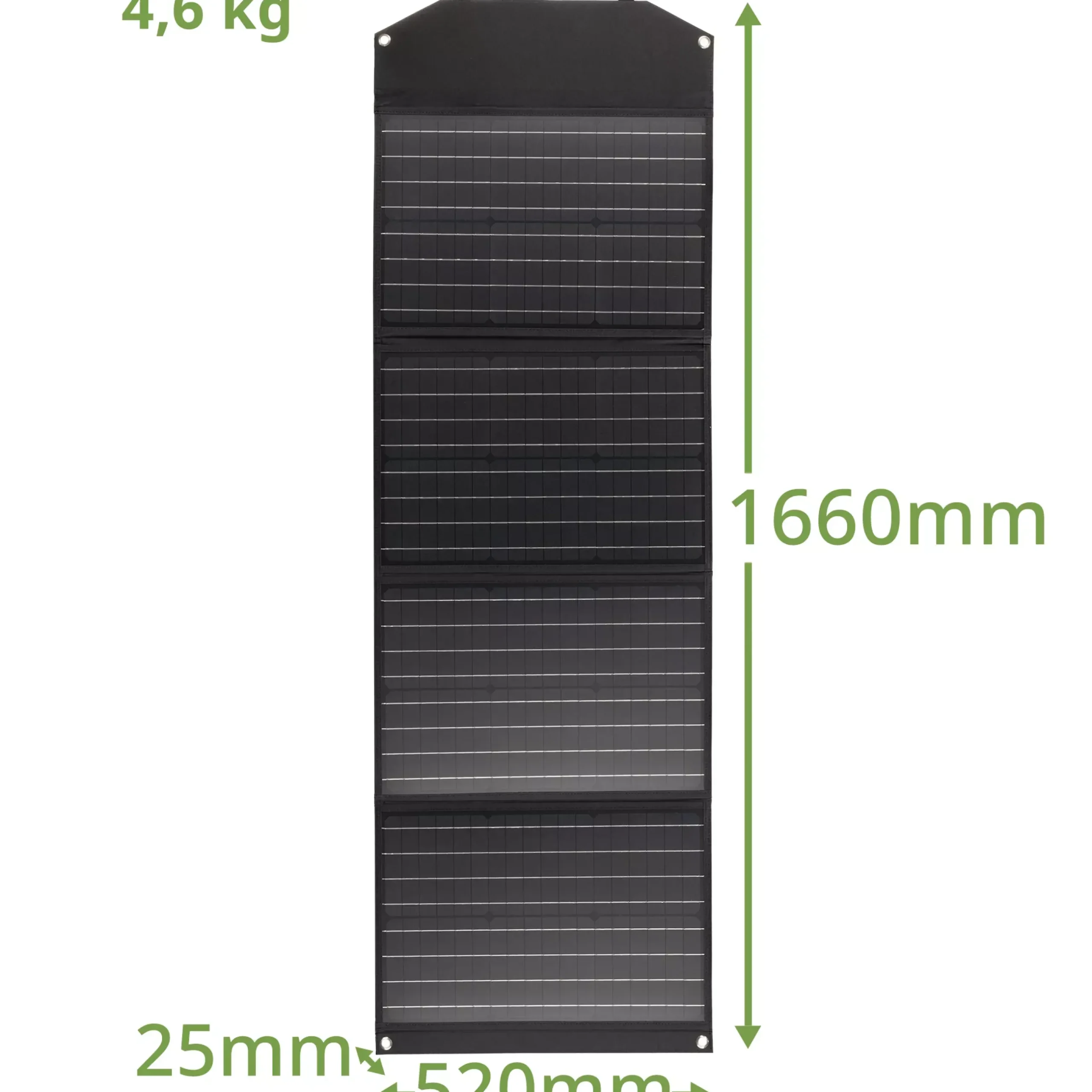 Bresser Mobile Stromversorgung|Stromversorgung>Mobiles Solar-Ladegerät 120 Watt mit USB- u. DC-Anschluss